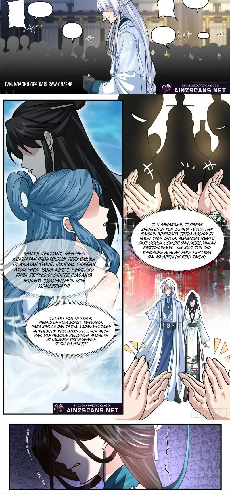 The Great Villain Senior Brother and All of His Yandere Junior Sisters Chapter 163 - halaman 1