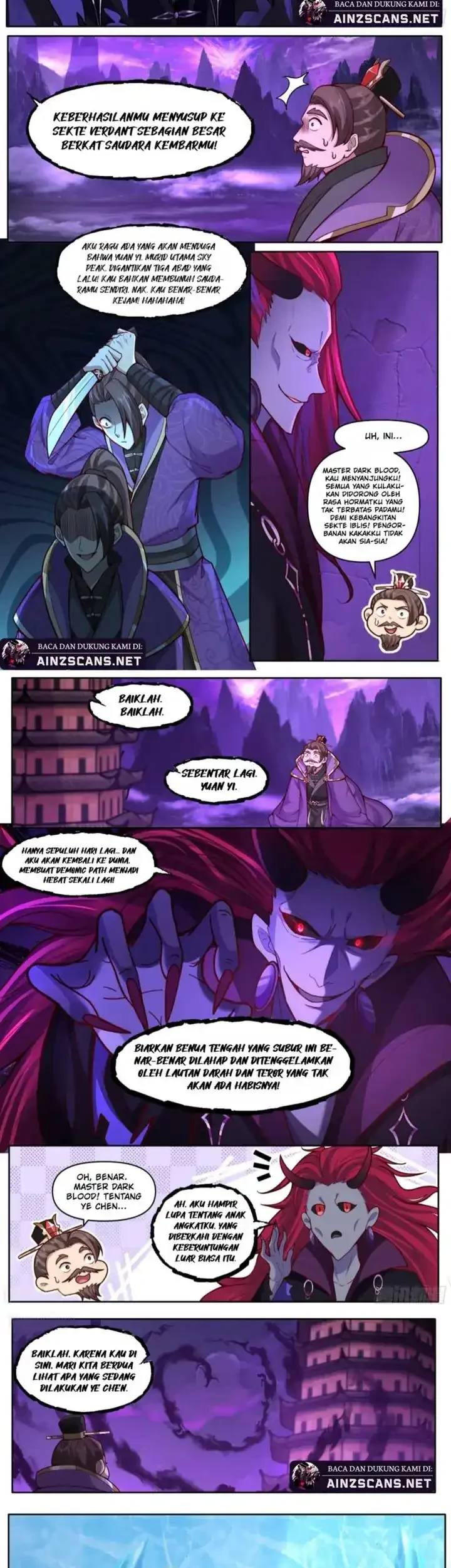 The Great Villain Senior Brother and All of His Yandere Junior Sisters Chapter 166 - halaman 4