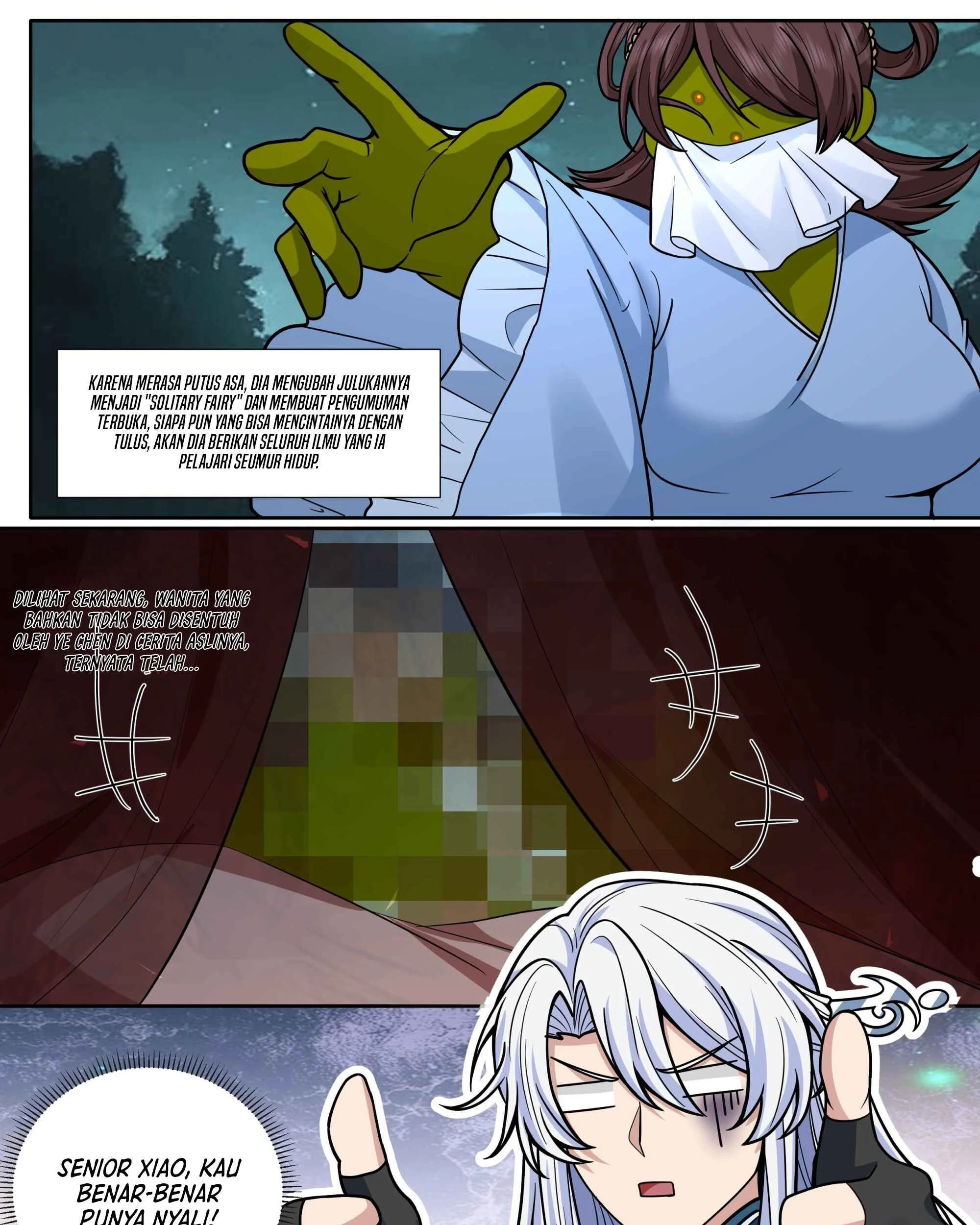 The Great Villain Senior Brother and All of His Yandere Junior Sisters Chapter 185 - halaman 9