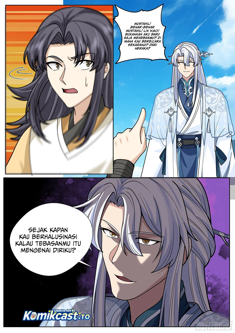 The Great Villain Senior Brother and All of His Yandere Junior Sisters Chapter 186 - halaman 4