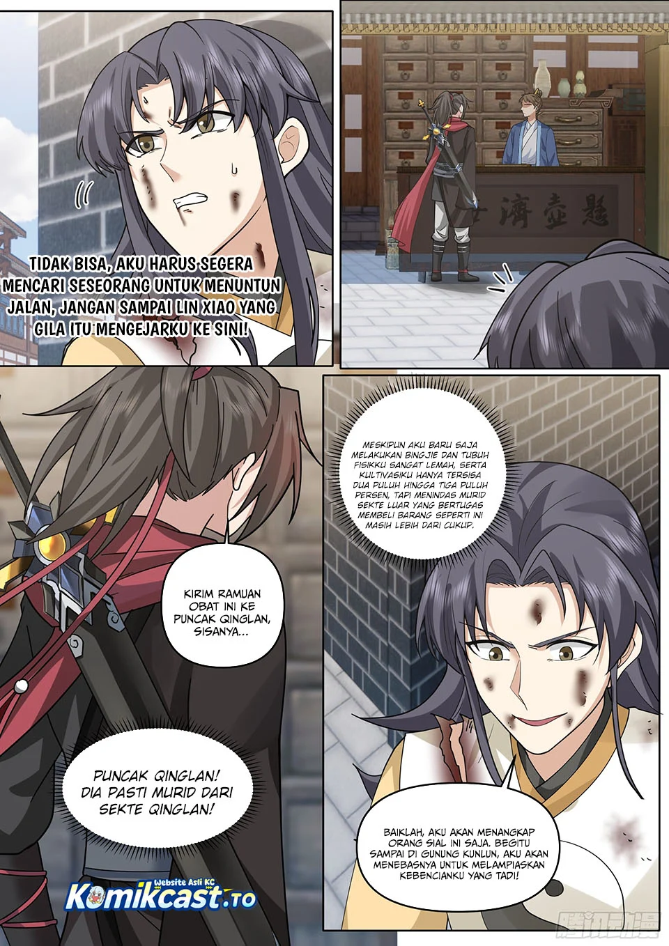 The Great Villain Senior Brother and All of His Yandere Junior Sisters Chapter 187 - halaman 5