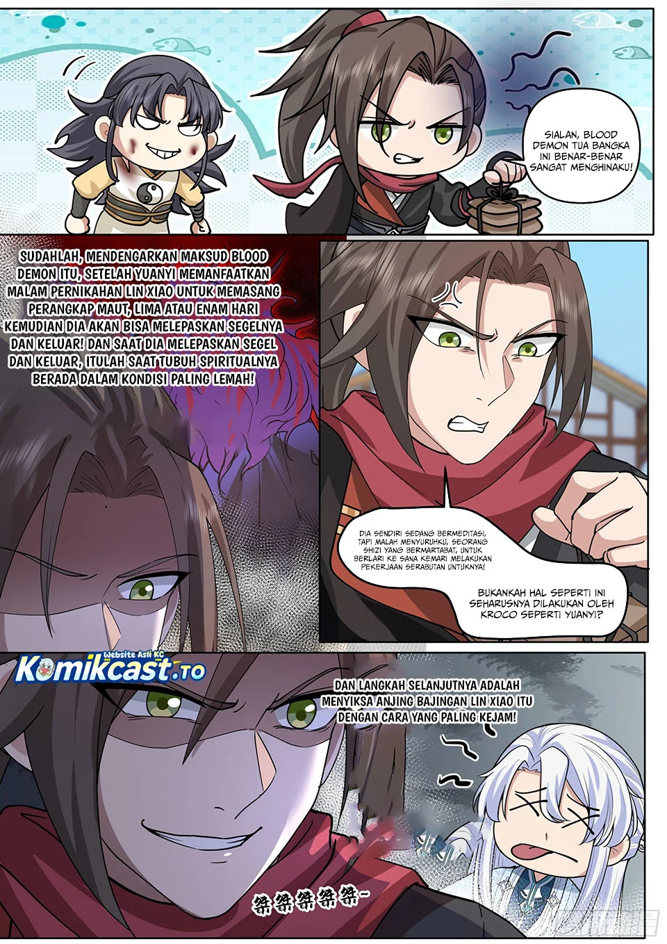 The Great Villain Senior Brother and All of His Yandere Junior Sisters Chapter 187 - halaman 6