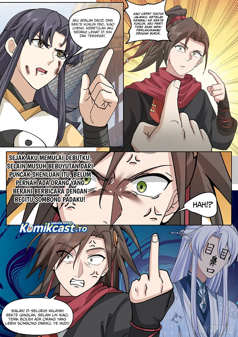 The Great Villain Senior Brother and All of His Yandere Junior Sisters Chapter 187 - halaman 8