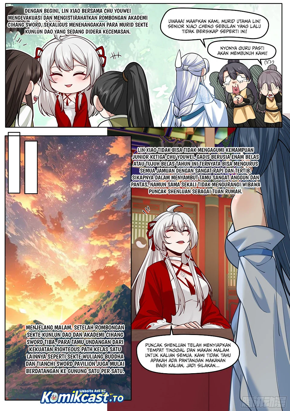 The Great Villain Senior Brother and All of His Yandere Junior Sisters Chapter 188 - halaman 12