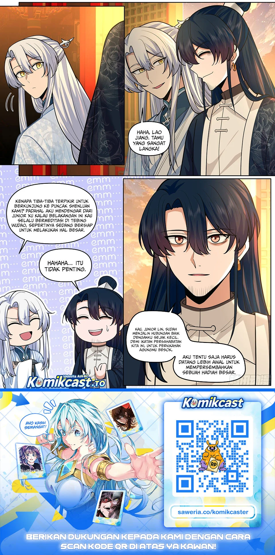 The Great Villain Senior Brother and All of His Yandere Junior Sisters Chapter 188 - halaman 14