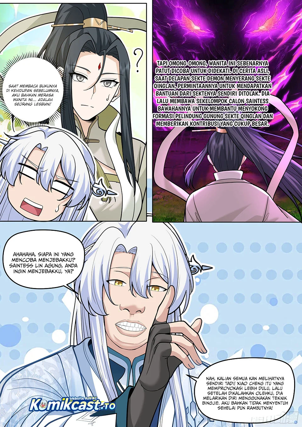 The Great Villain Senior Brother and All of His Yandere Junior Sisters Chapter 188 - halaman 6