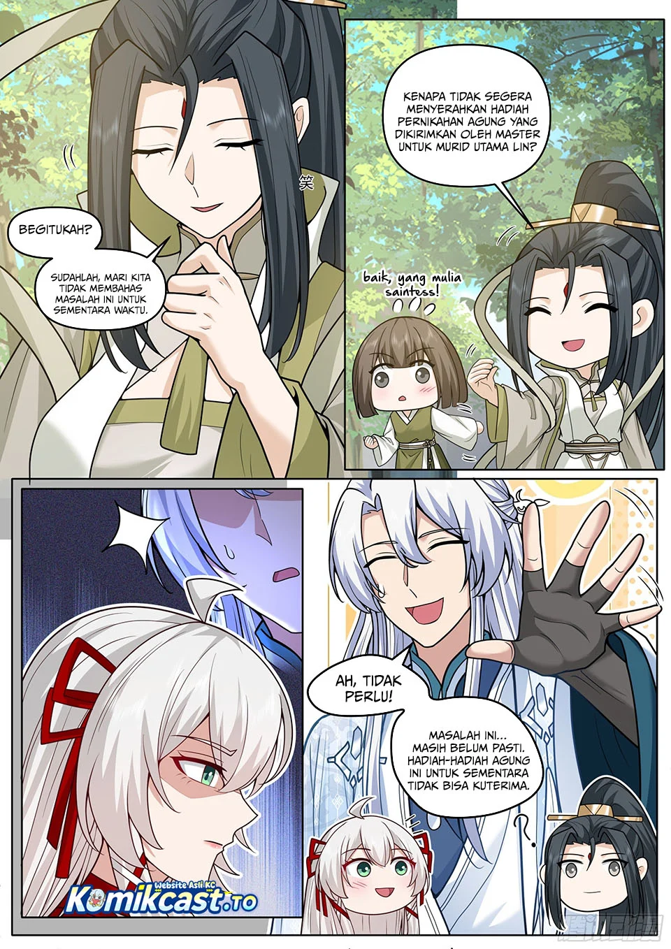 The Great Villain Senior Brother and All of His Yandere Junior Sisters Chapter 188 - halaman 7