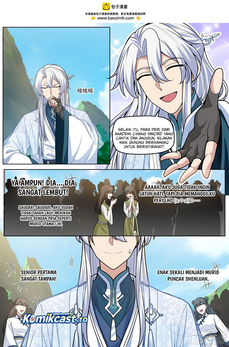 The Great Villain Senior Brother and All of His Yandere Junior Sisters Chapter 188 - halaman 8