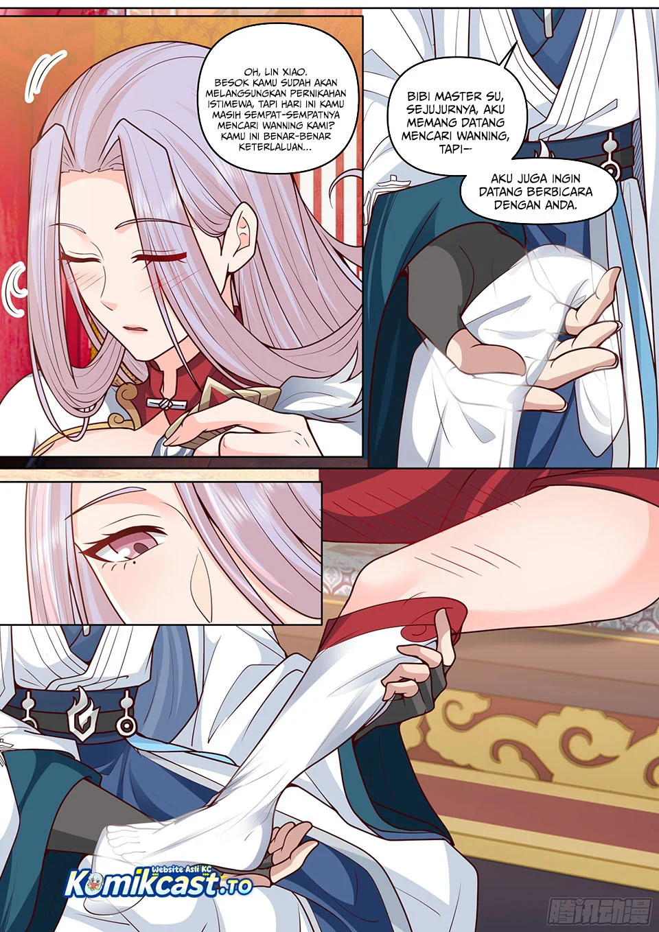 The Great Villain Senior Brother and All of His Yandere Junior Sisters Chapter 189 - halaman 12