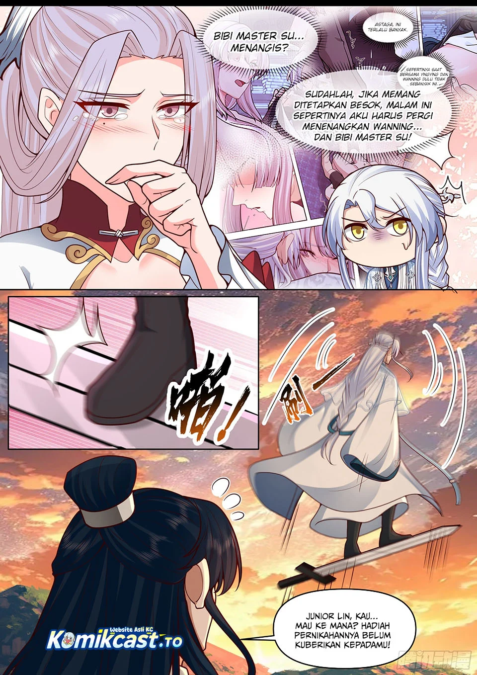 The Great Villain Senior Brother and All of His Yandere Junior Sisters Chapter 189 - halaman 5