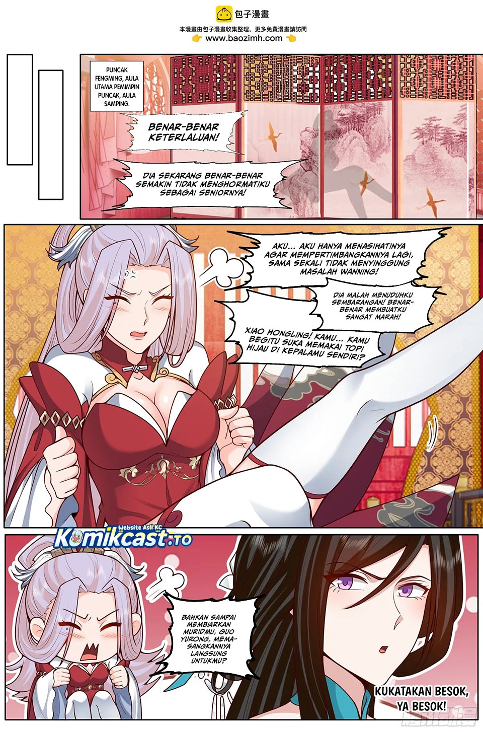 The Great Villain Senior Brother and All of His Yandere Junior Sisters Chapter 189 - halaman 7