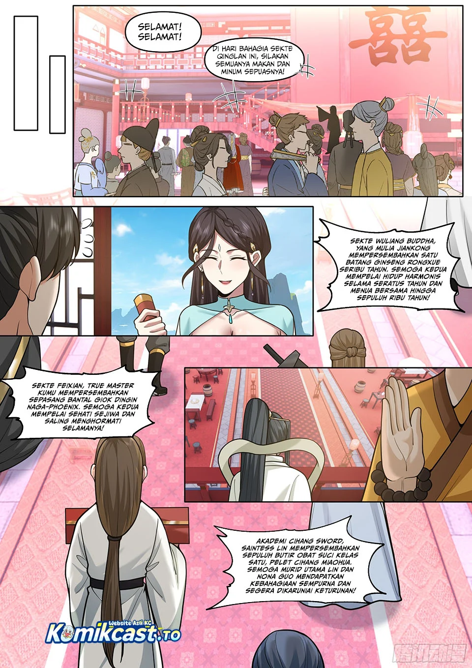 The Great Villain Senior Brother and All of His Yandere Junior Sisters Chapter 192 - halaman 9
