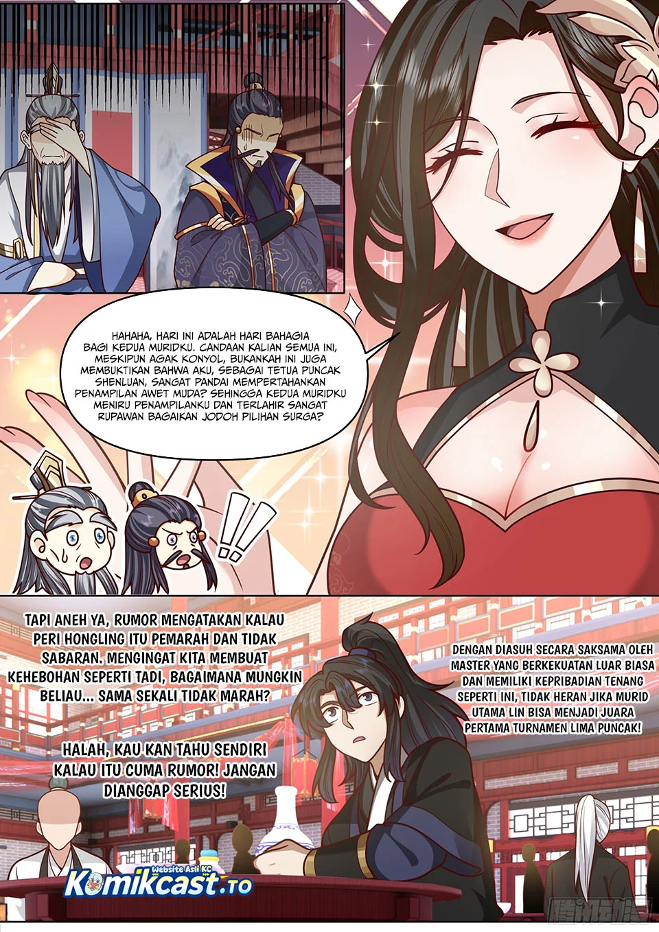 The Great Villain Senior Brother and All of His Yandere Junior Sisters Chapter 193 - halaman 7
