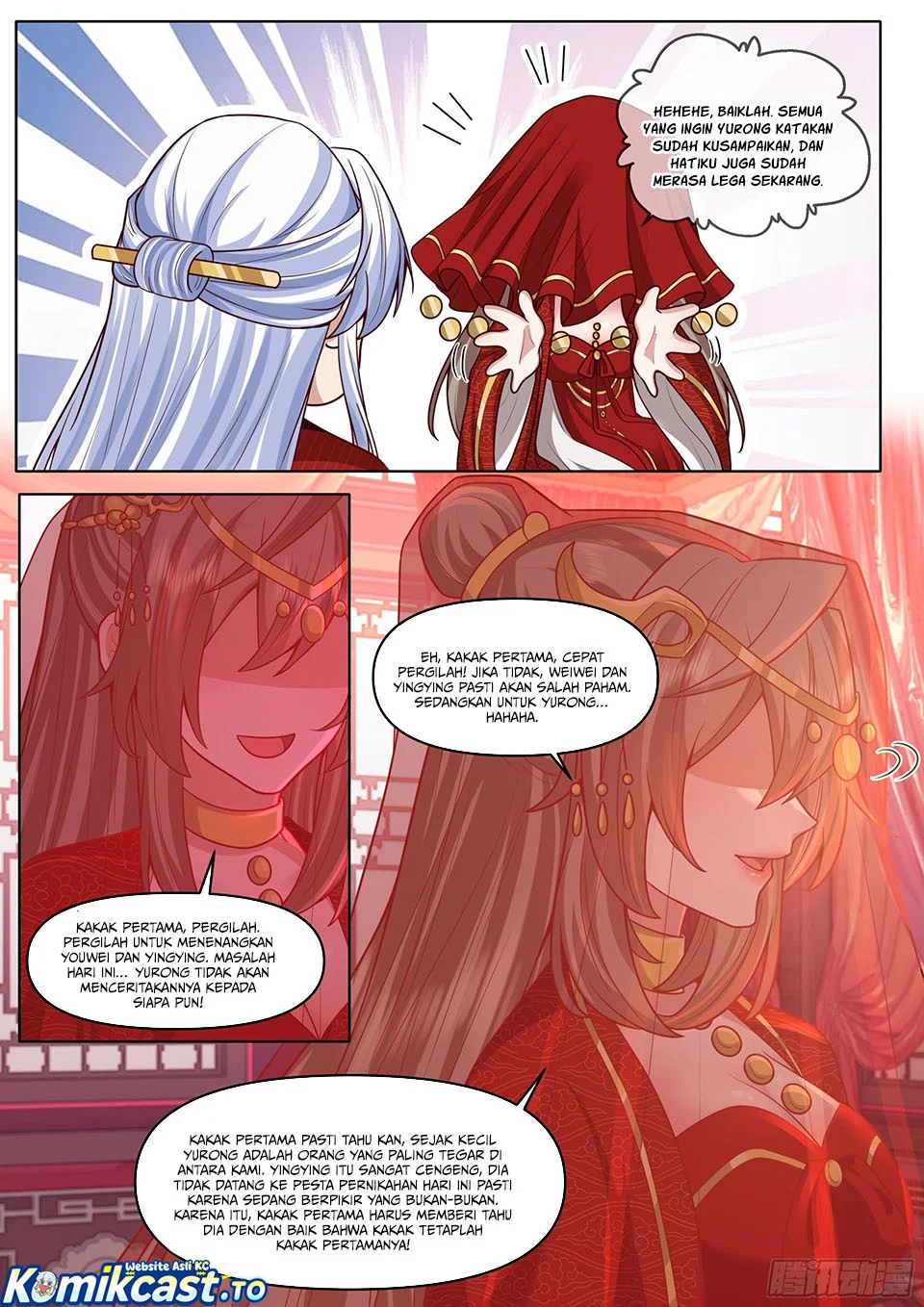 The Great Villain Senior Brother and All of His Yandere Junior Sisters Chapter 195 - halaman 4