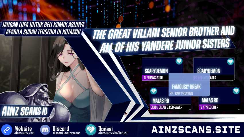 The Great Villain Senior Brother and All of His Yandere Junior Sisters Chapter 25 - halaman 1