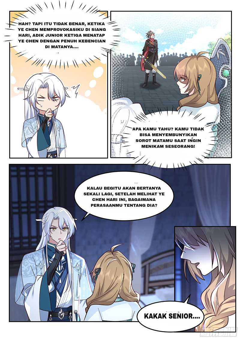 The Great Villain Senior Brother and All of His Yandere Junior Sisters Chapter 27 - halaman 11
