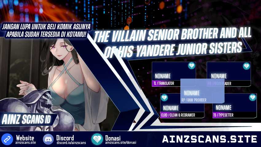The Great Villain Senior Brother and All of His Yandere Junior Sisters Chapter 36 - halaman 1