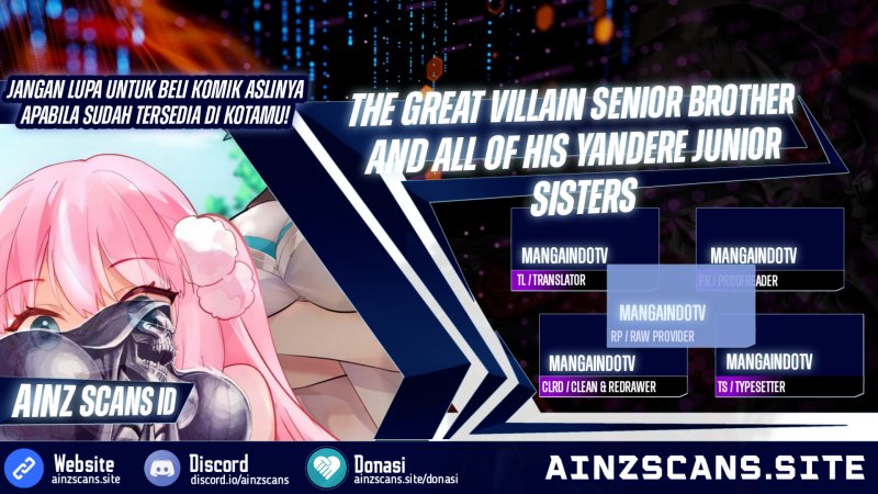 The Great Villain Senior Brother and All of His Yandere Junior Sisters Chapter 4 - halaman 1