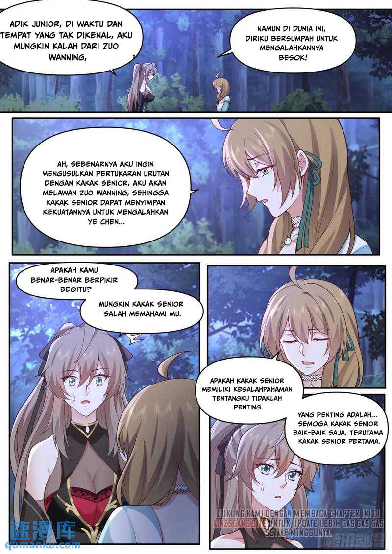 The Great Villain Senior Brother and All of His Yandere Junior Sisters Chapter 71 - halaman 9