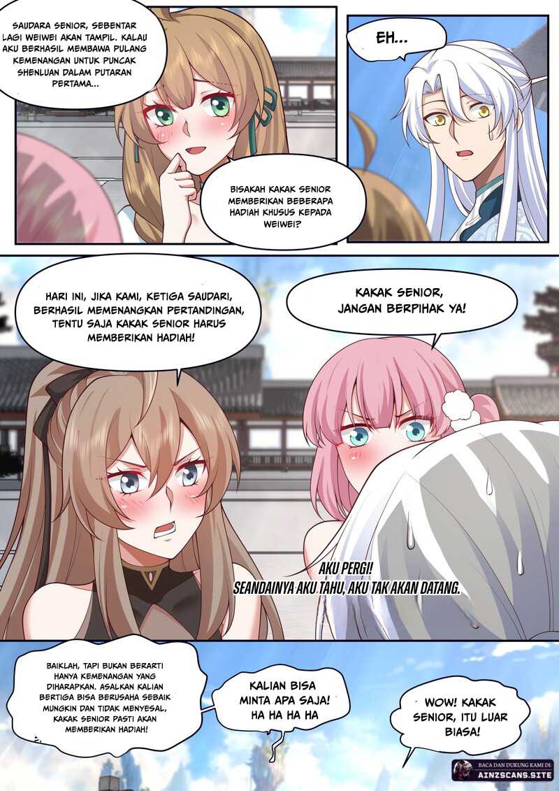 The Great Villain Senior Brother and All of His Yandere Junior Sisters Chapter 73 - halaman 9