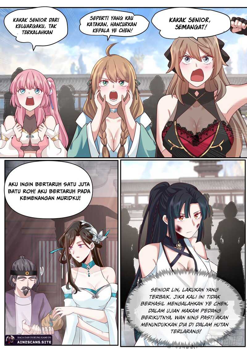 The Great Villain Senior Brother and All of His Yandere Junior Sisters Chapter 76 - halaman 8