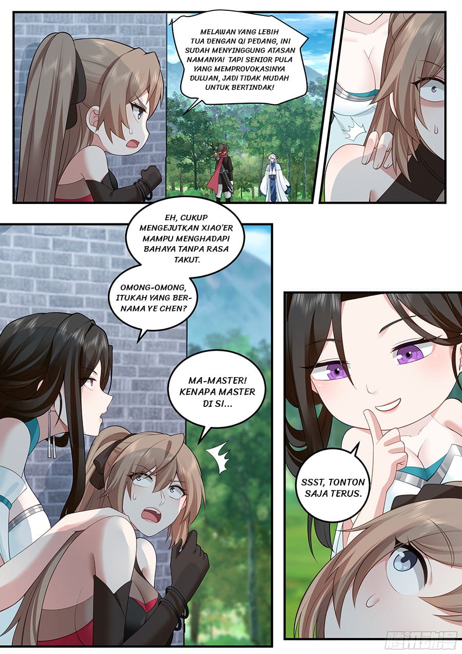 The Great Villain Senior Brother and All of His Yandere Junior Sisters Chapter 9 - halaman 9