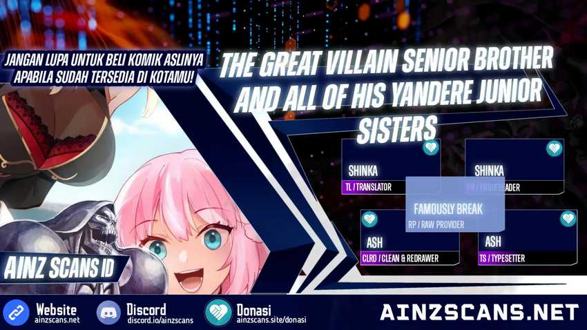 The Great Villain Senior Brother and All of His Yandere Junior Sisters Chapter 96 - halaman 1