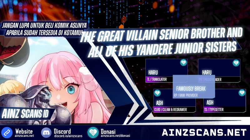 The Great Villain Senior Brother and All of His Yandere Junior Sisters Chapter 99 - halaman 1