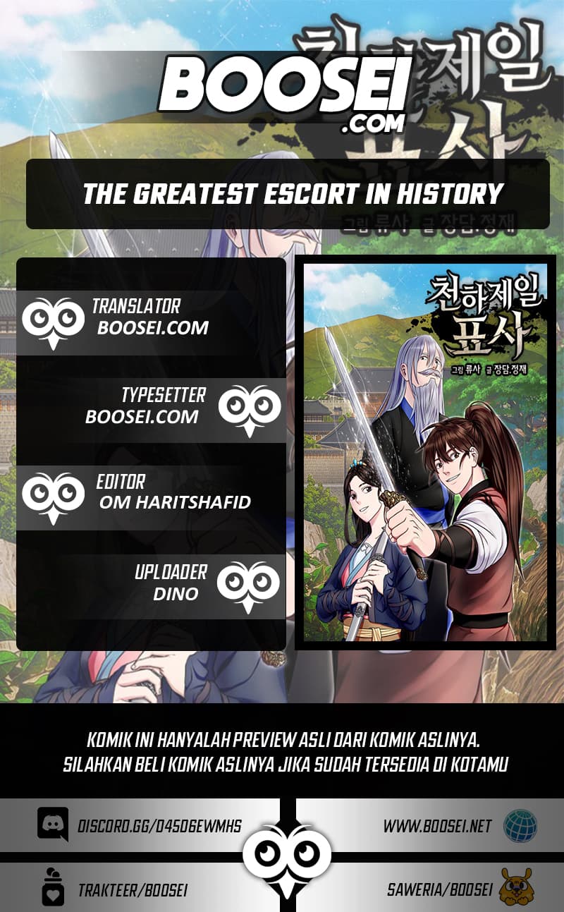 The Greatest Escort In History Chapter 43 - halaman 1