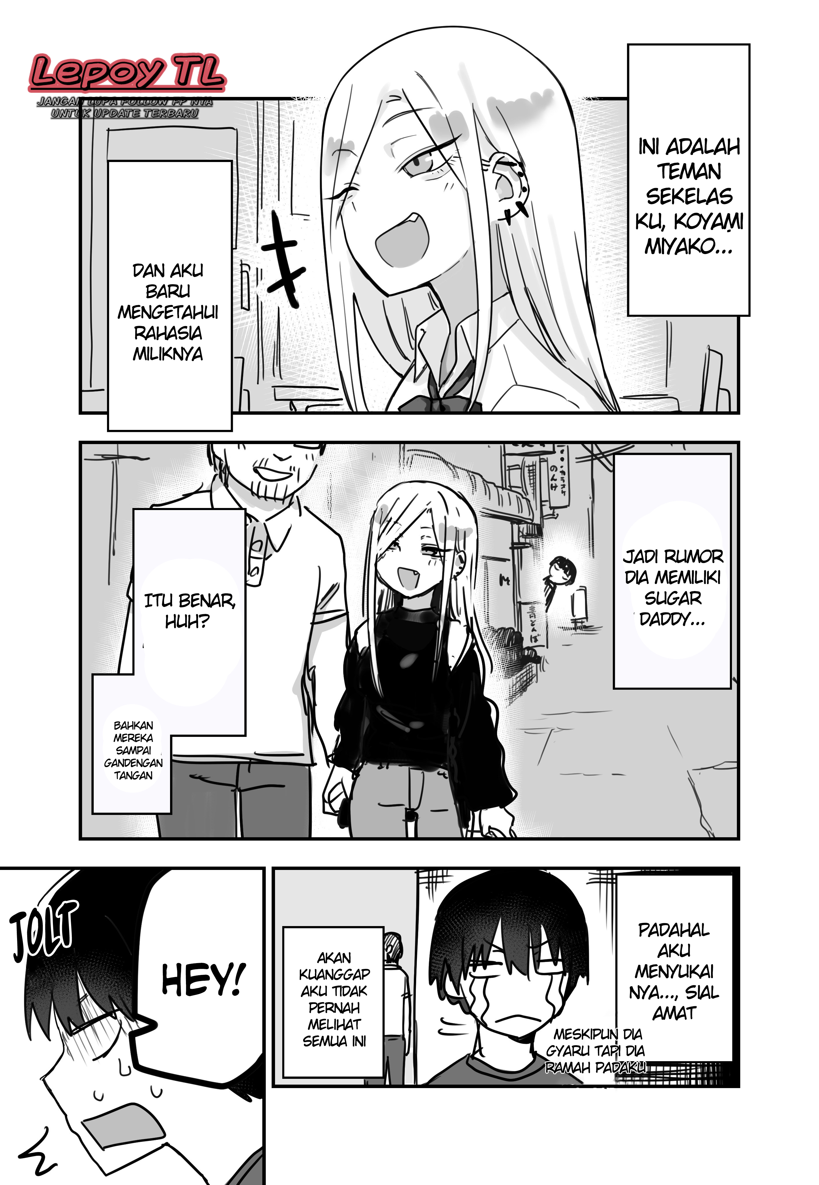The Gyaru in My Class Has a Sugar Daddy... Chapter 0 - halaman 2
