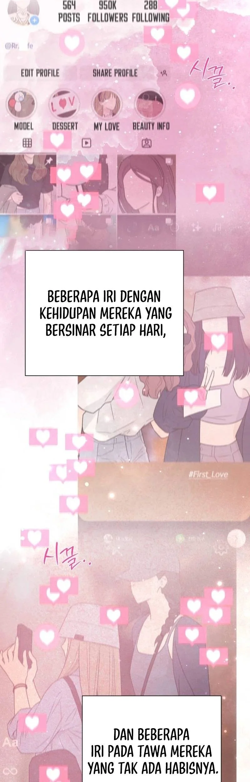 The Hashtag Is First Love Chapter 1 - halaman 3