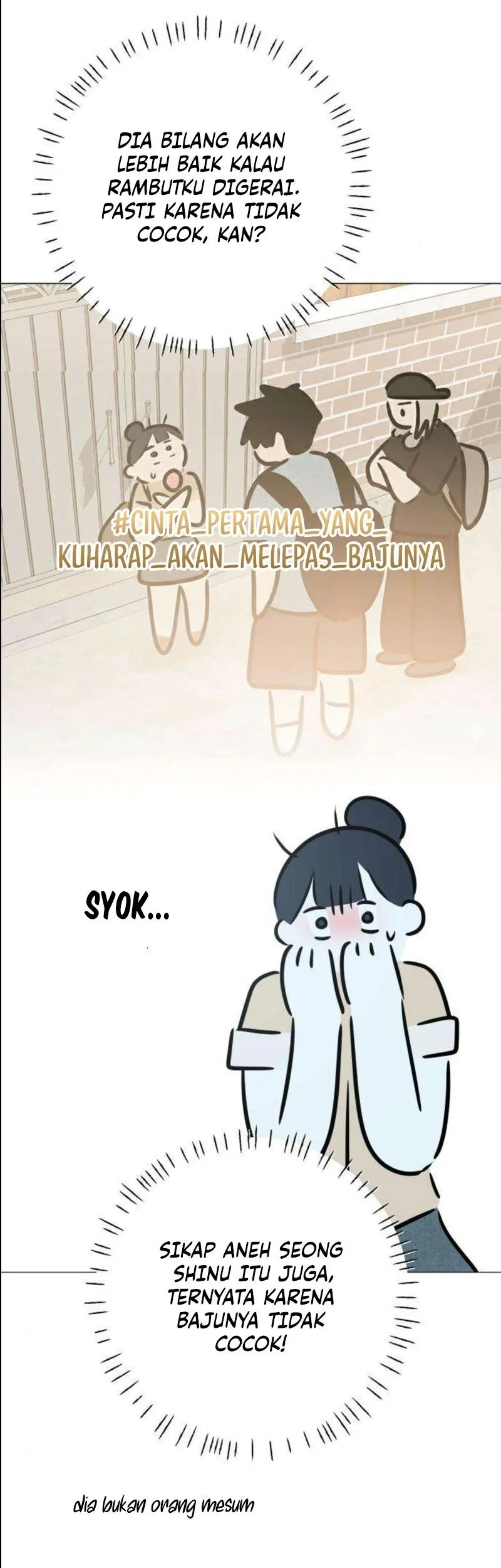 The Hashtag Is First Love Chapter 18 - halaman 39