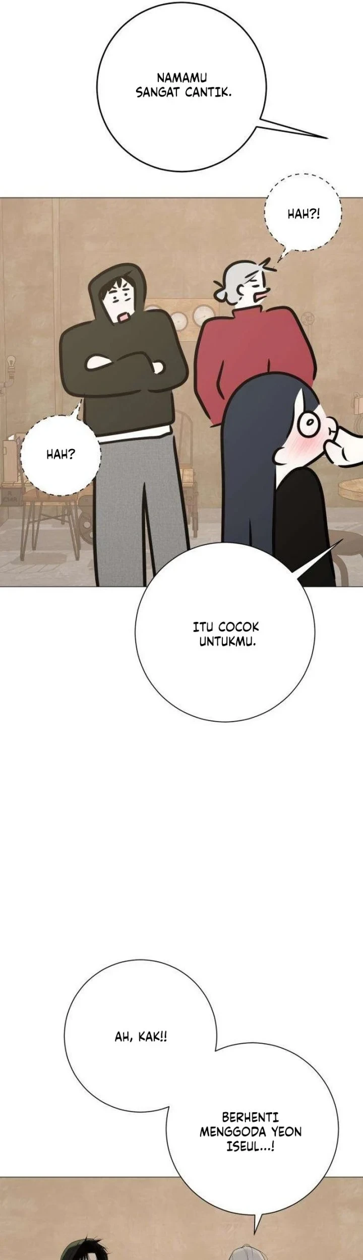 The Hashtag Is First Love Chapter 20 - halaman 21