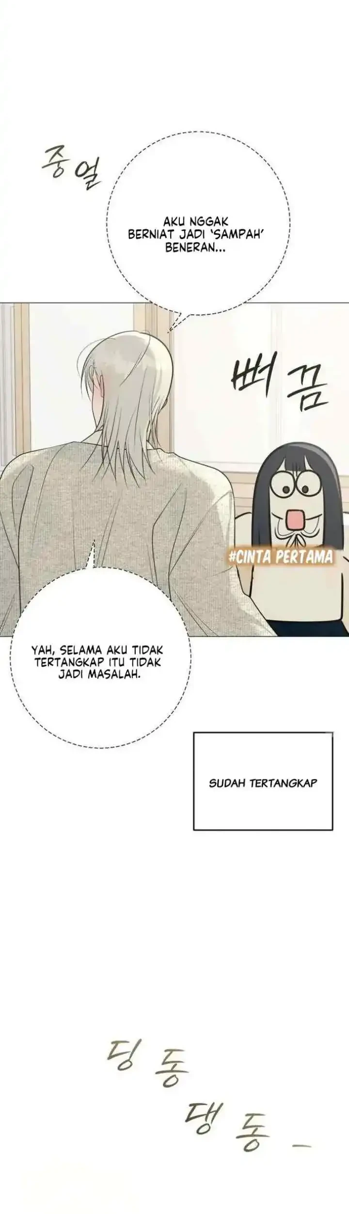 The Hashtag Is First Love Chapter 28 - halaman 35
