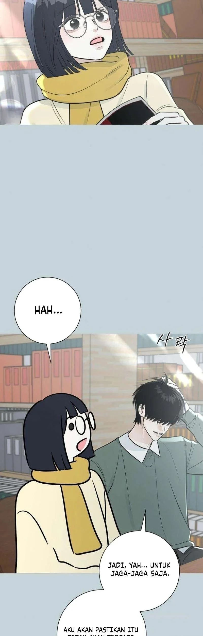 The Hashtag Is First Love Chapter 3 - halaman 21
