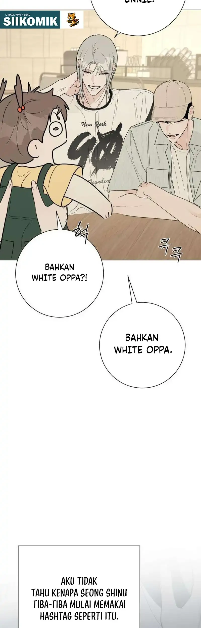 The Hashtag Is First Love Chapter 40 - halaman 34