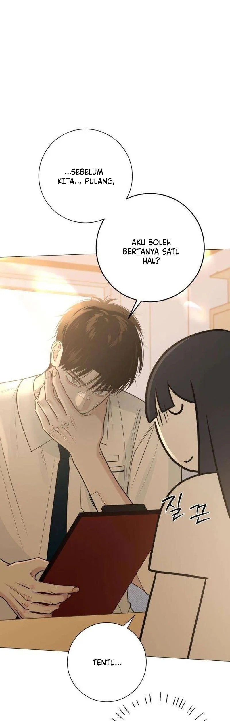 The Hashtag Is First Love Chapter 7 - halaman 9