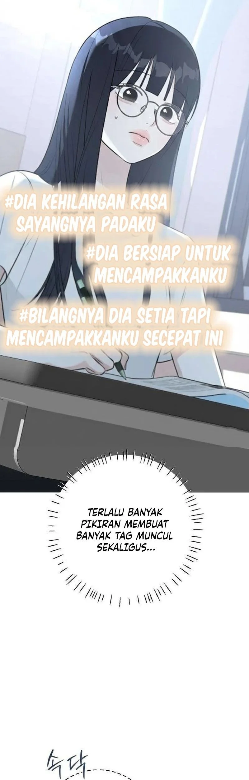 The Hashtag Is First Love Chapter 8 - halaman 57