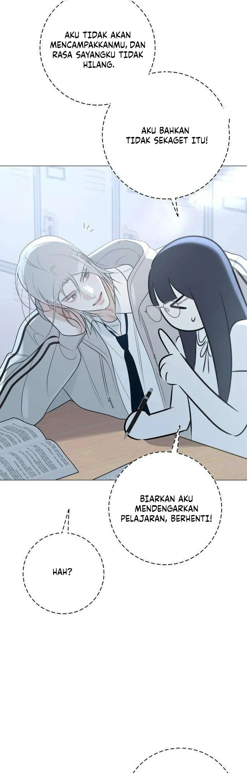 The Hashtag Is First Love Chapter 8 - halaman 58