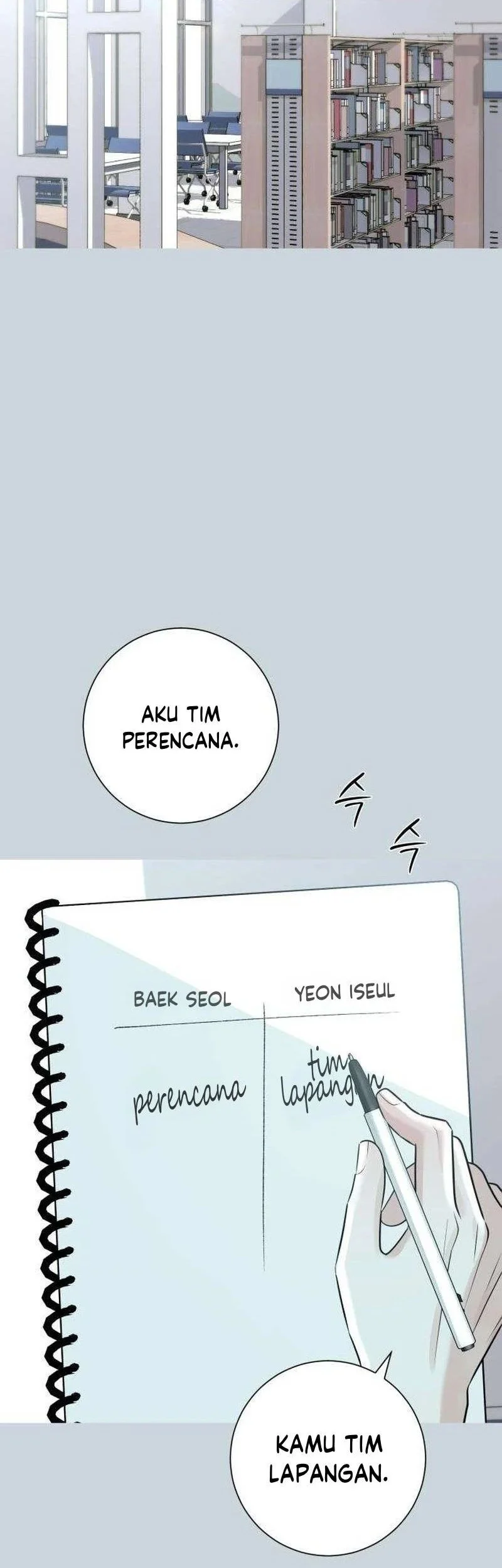 The Hashtag Is First Love Chapter 9 - halaman 38