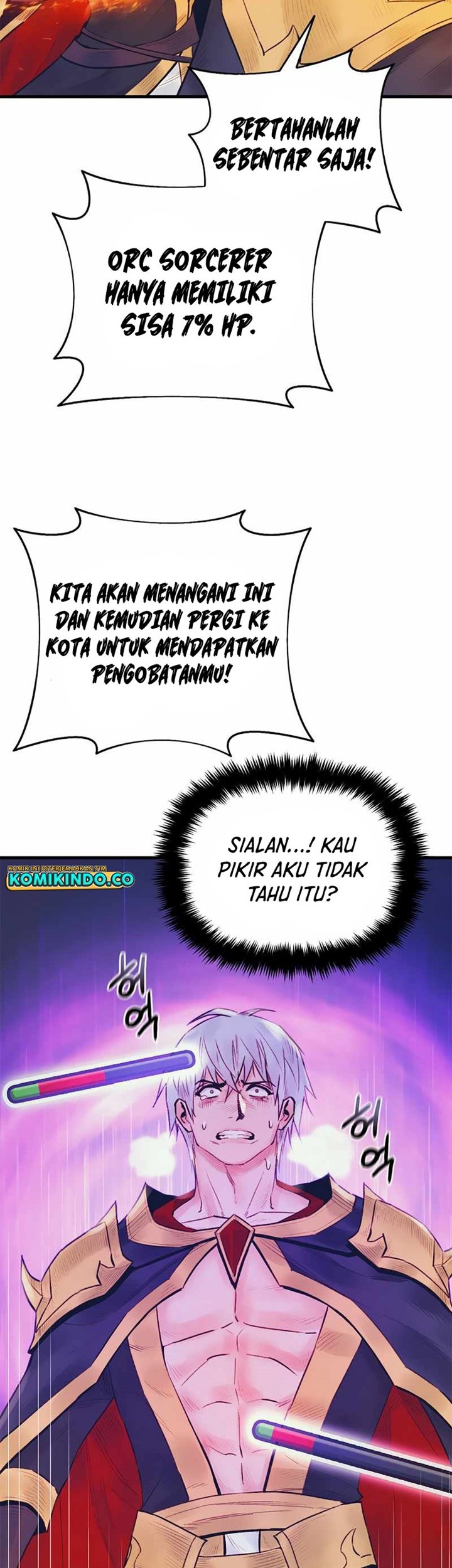 The Healing Priest Of The Sun Chapter 34 - halaman 45