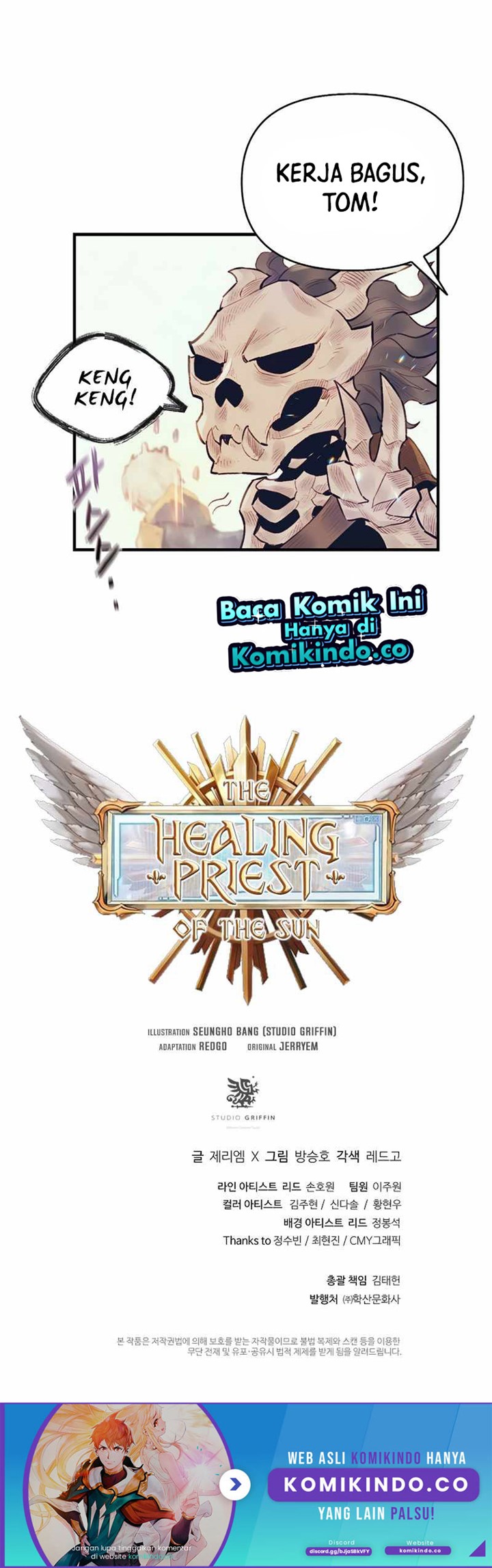 The Healing Priest Of The Sun Chapter 34 - halaman 54
