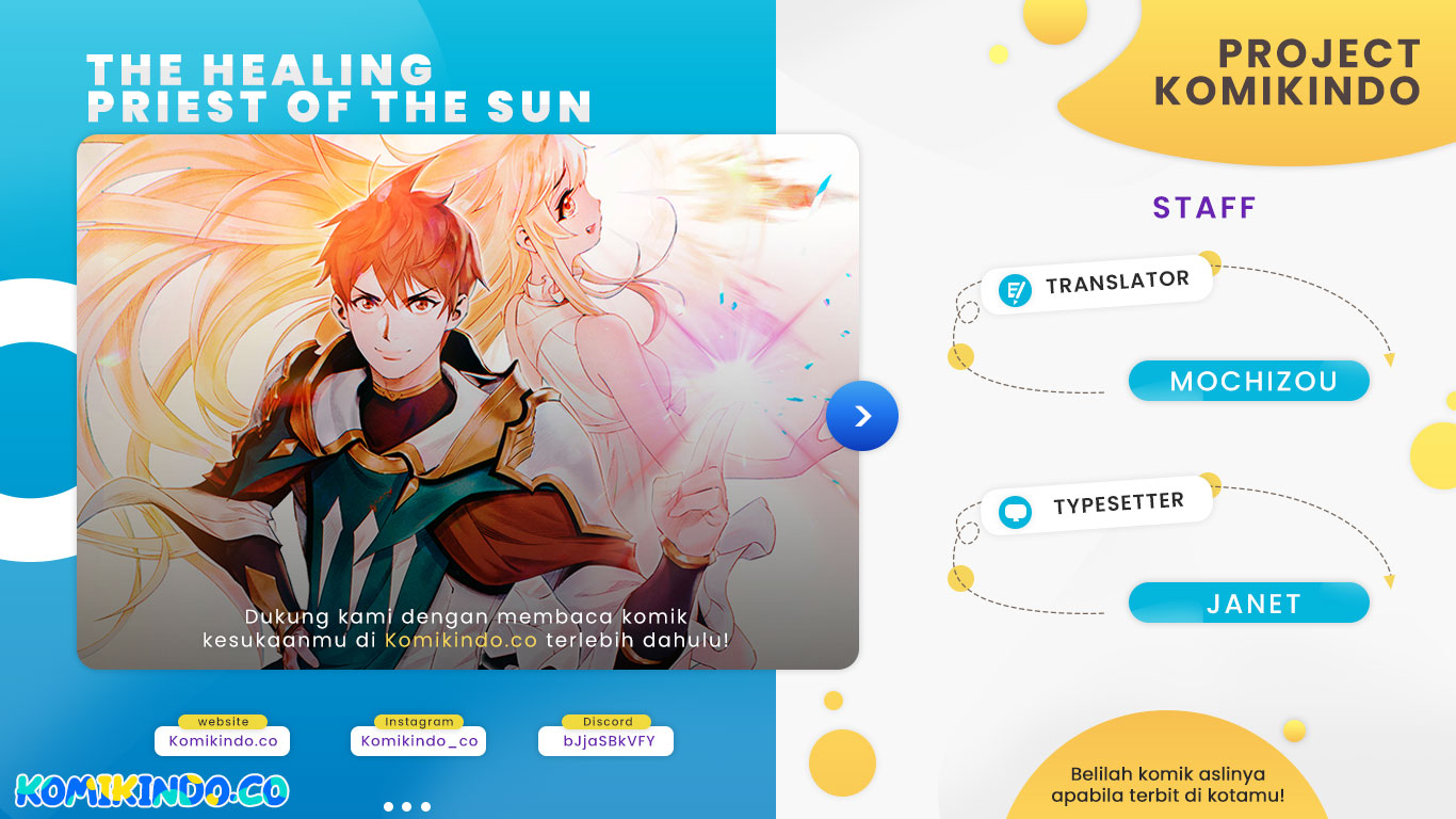 The Healing Priest Of The Sun Chapter 38 - halaman 1
