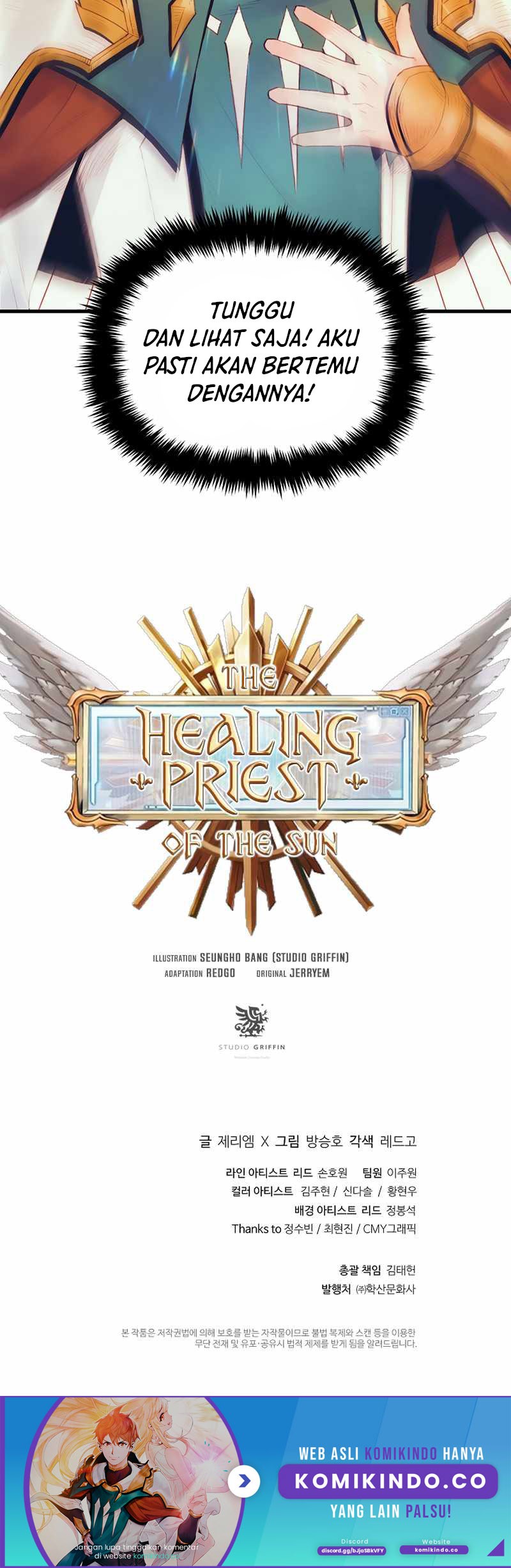 The Healing Priest Of The Sun Chapter 38 - halaman 45
