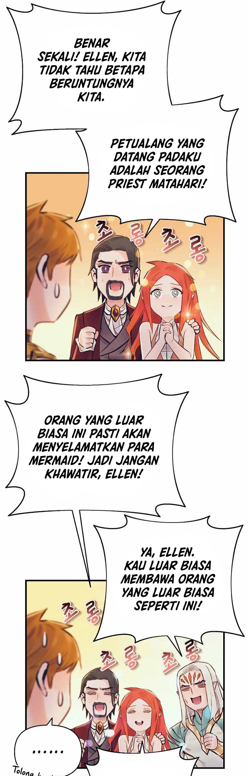 The Healing Priest Of The Sun Chapter 43 - halaman 47