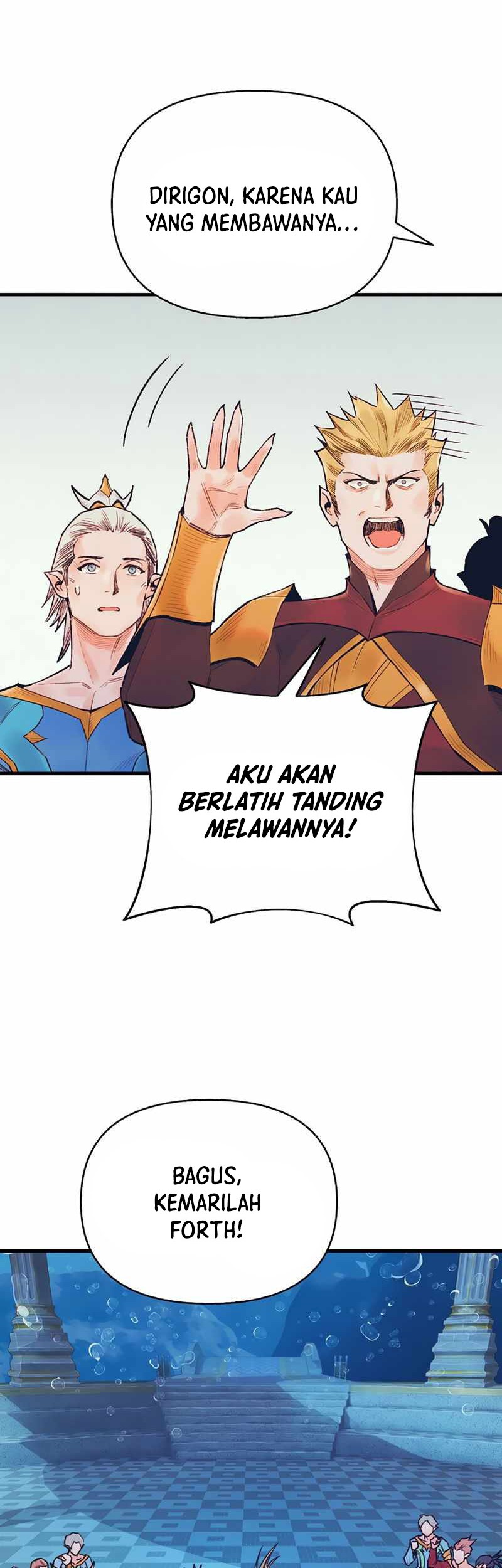 The Healing Priest Of The Sun Chapter 44 - halaman 34