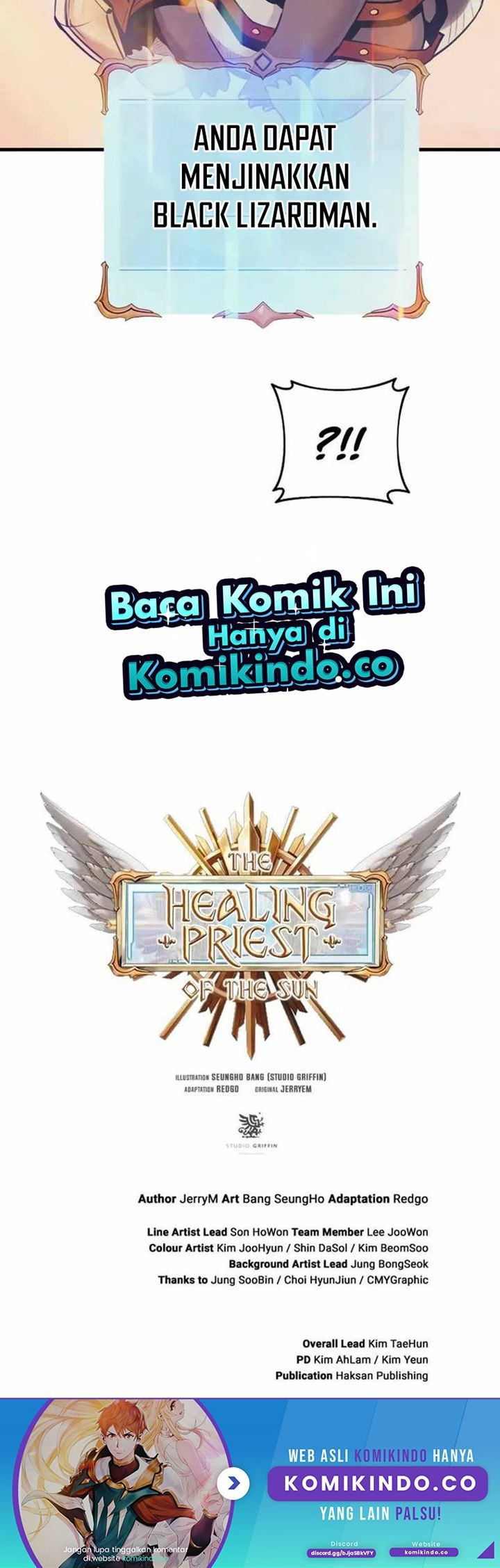 The Healing Priest Of The Sun Chapter 51 - halaman 52
