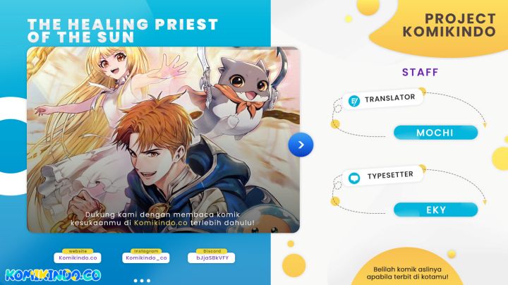 The Healing Priest Of The Sun Chapter 55 - halaman 1