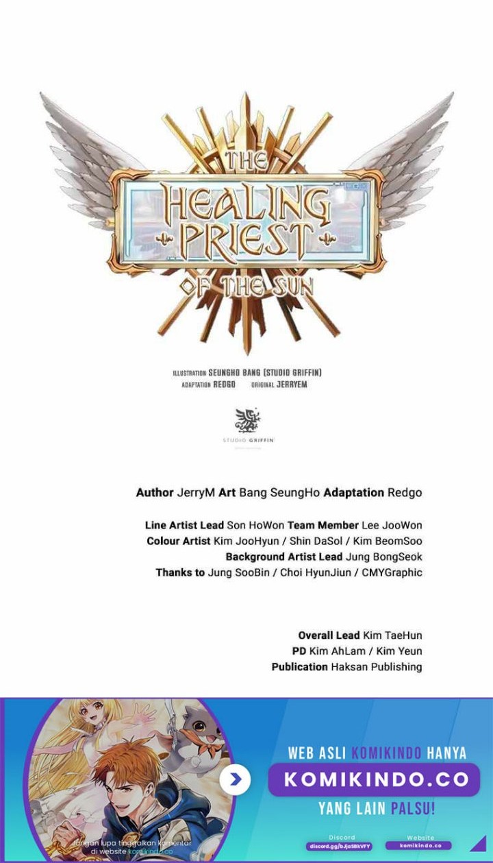 The Healing Priest Of The Sun Chapter 56 - halaman 61