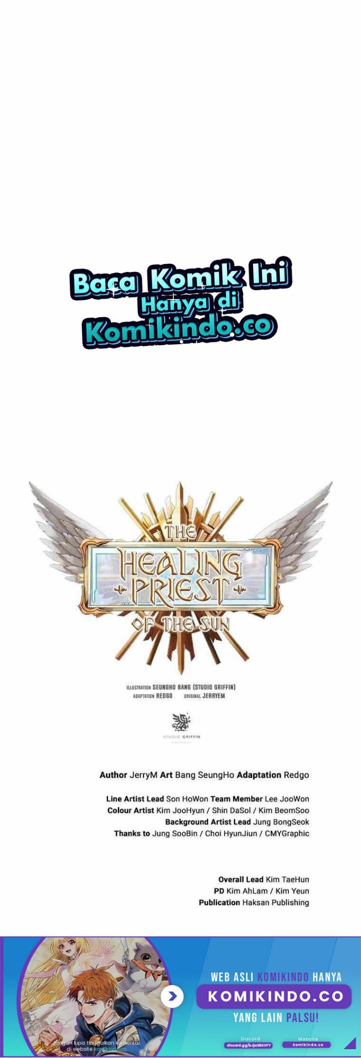The Healing Priest Of The Sun Chapter 58 - halaman 63